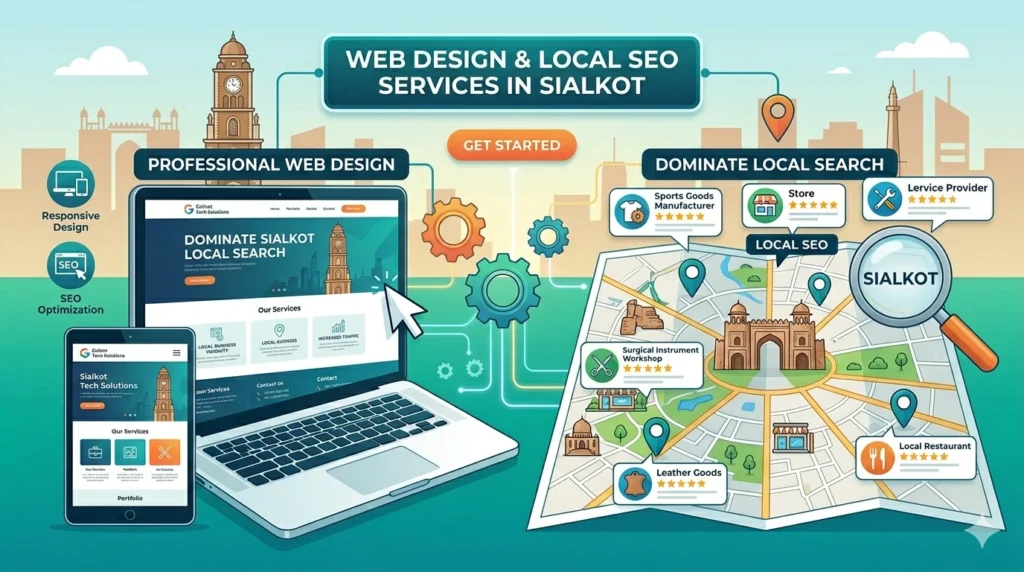 Web Design and Local SEO Services in Sialkot