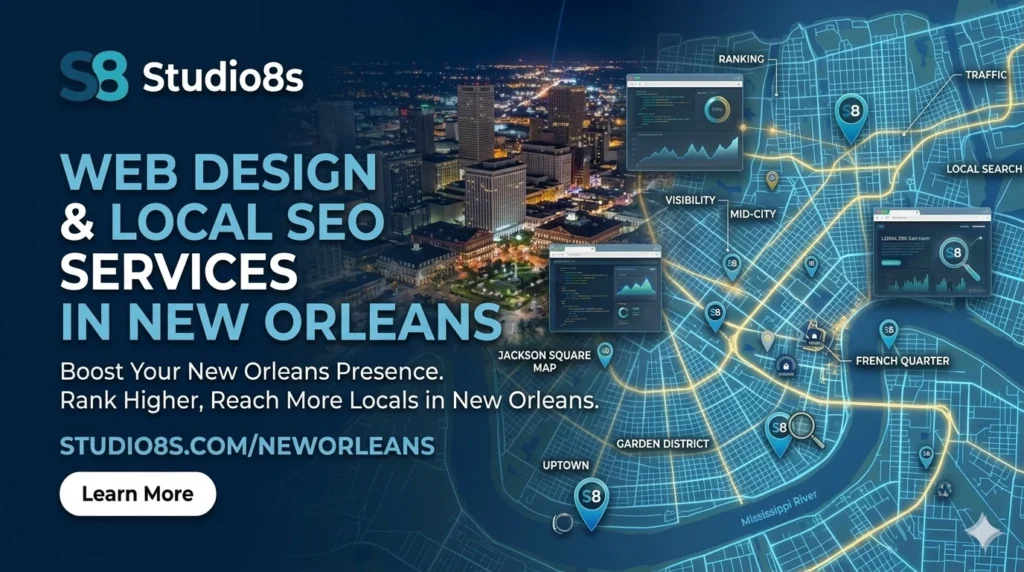 Web Design and SEO Services in New Orleans