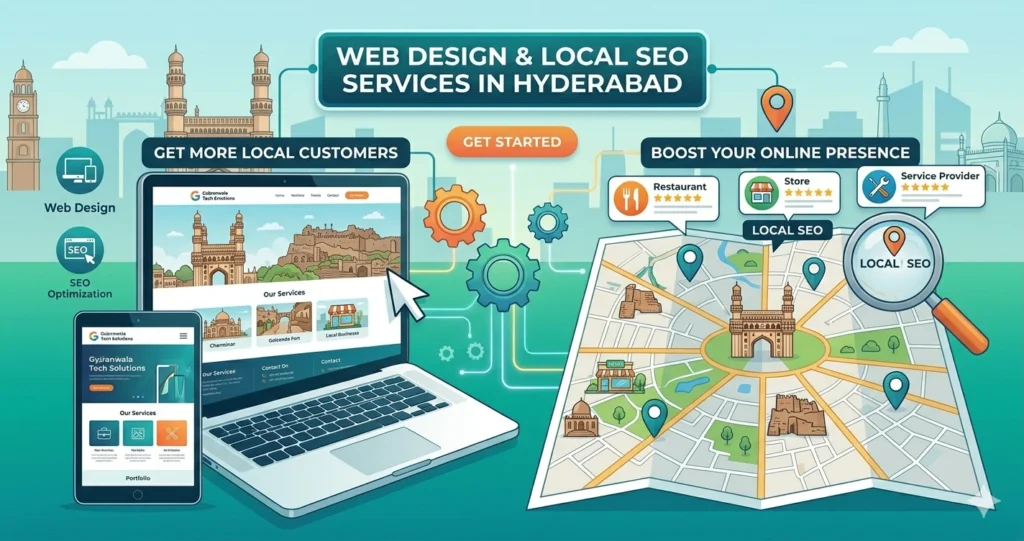 Web Design and Local SEO Services in Hyderabad