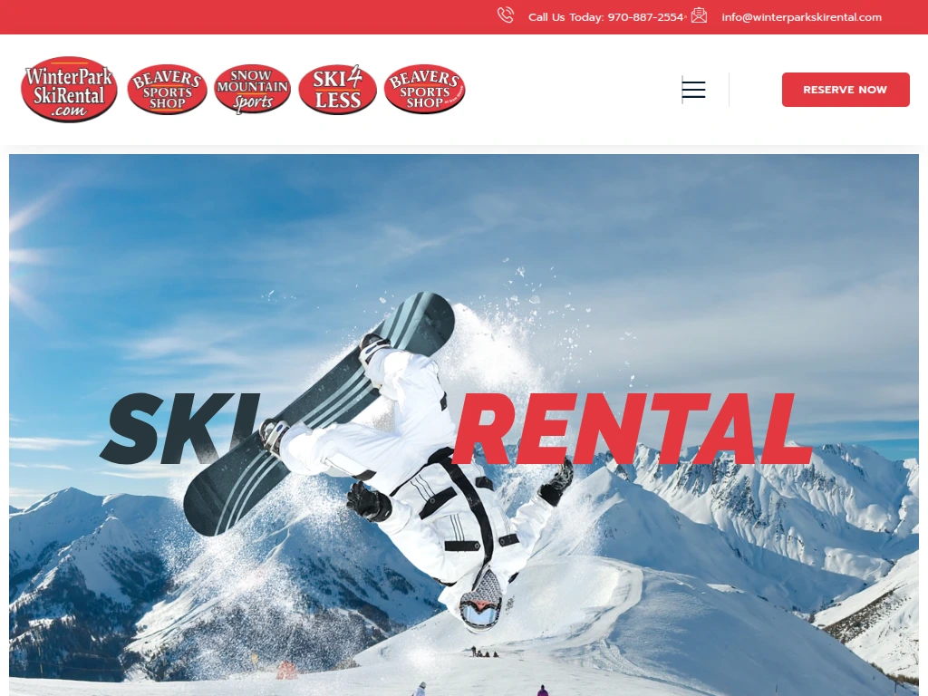 winter park ski rental